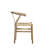 18'' H Oak Solid Wood Side Chair