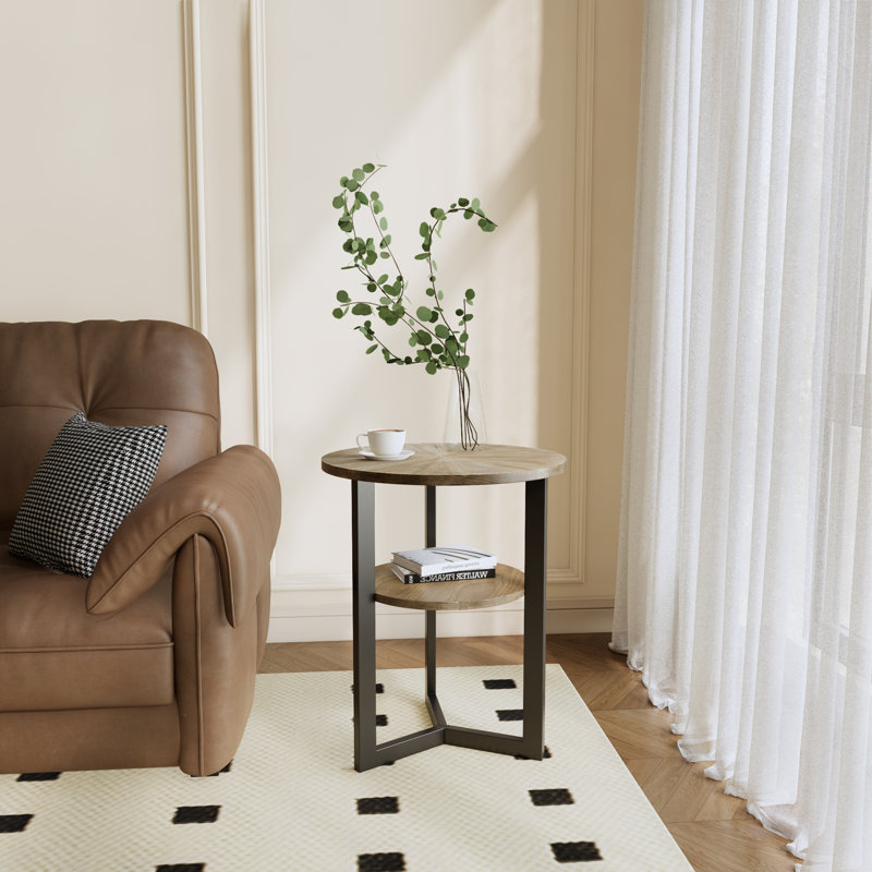 Hoyleton Frame End Table, Brown