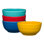 Magasiner les ensembles mixtes Bol à céréales 5 1/2 pouces Fiesta Vibrant Bistro Coupe, 22 oz, ensemble de 4