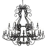French 18 - Light Chandelier