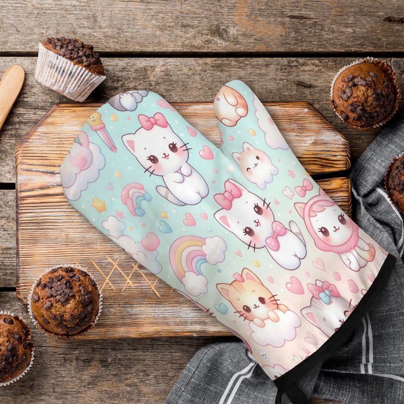 Coussin en coton Soft Kitty Vibes