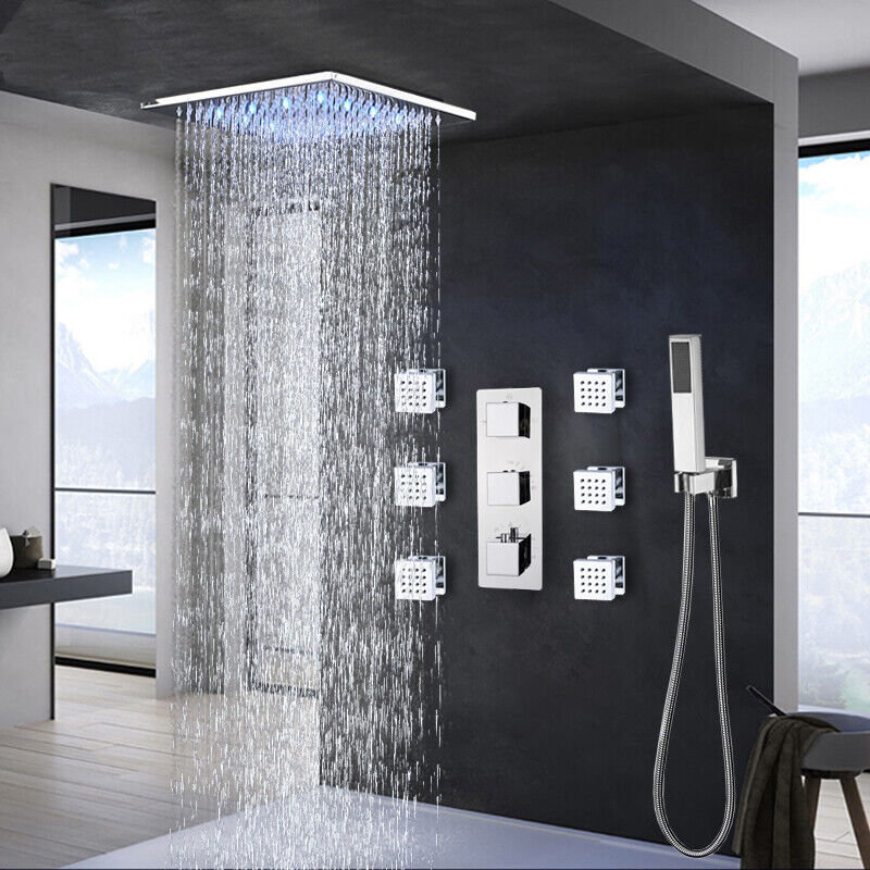 Thermostatic All-In-One Kit with Rough in-Valve