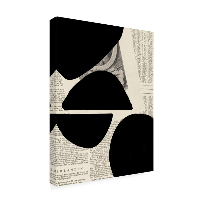 Art abstrait sur toile Yopie Studio, H 24 po x l 18 po x P 2 po