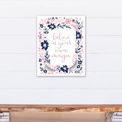 Rawson Text & Numbers Canvas Art