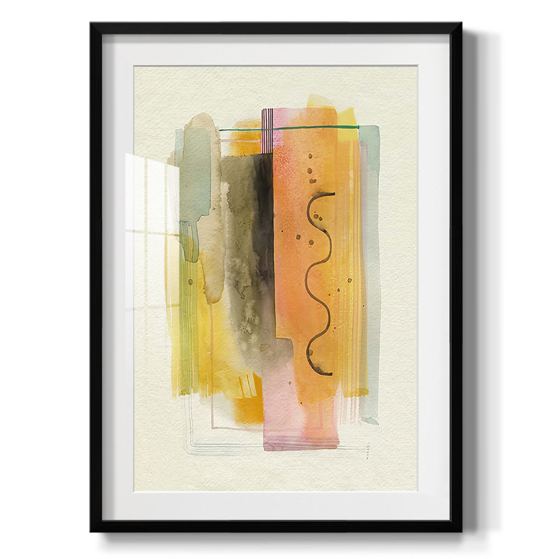 «Water and Melon II», reproduction encadrée, H 28,5 po x l 20,5 po, Noir