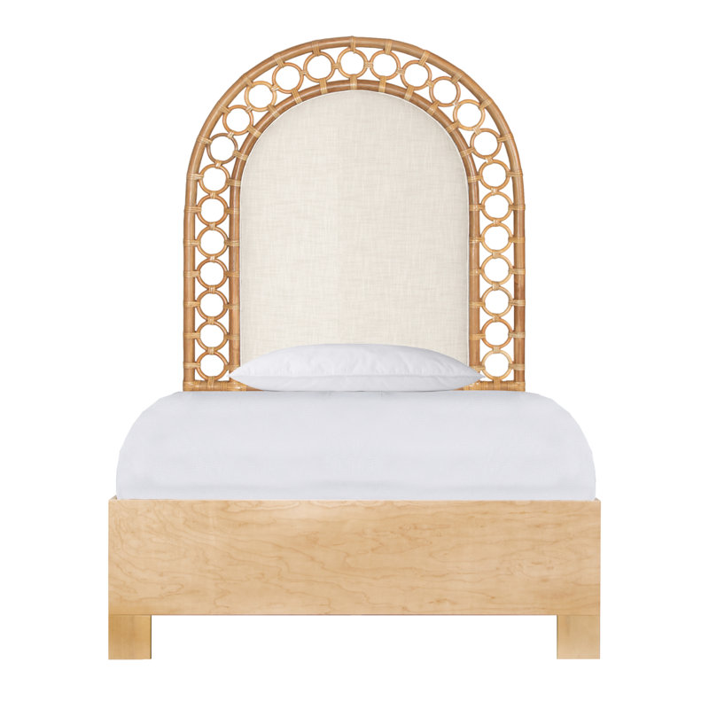 Solana Platform Bed, Twin, Natural