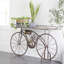 Support à plante d'intérieur et d'extérieur bronze vieilli