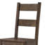 5-piece Rectangular Dining Set Rustic Golden Brown-2048515783