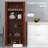 Accent Sideboard, 2-Door Kitchen Pantry, Freestanding Storage Cabinet With 5-Tier Shelves And 2 Adjustable Shelves-1777235357