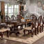 Ensemble de table de salle à manger en bois 5 pièces 118,5 po Hillboro