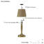 13" Rechargeable Cordless LED Table Lamp With Rattan Shade-1981901925