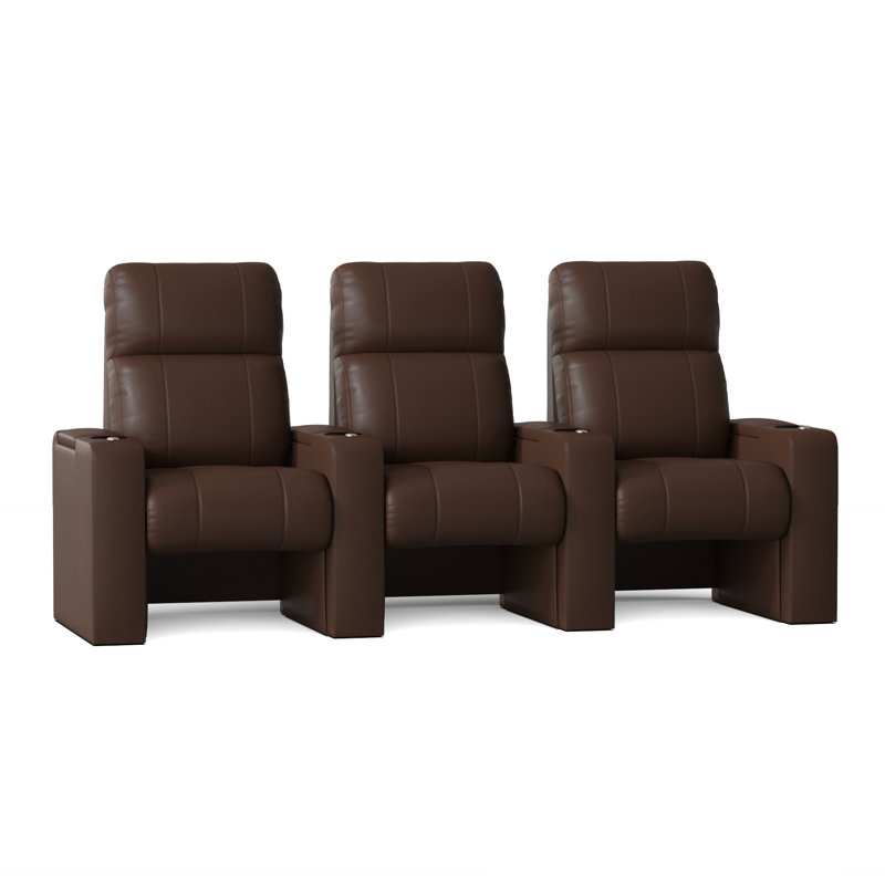 Canapé de cinéma maison Jet (rangée de 3), Chameau ultra