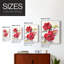 Hibiscus Glow III, reproduction encadrée - bois massif-754382285-754382272