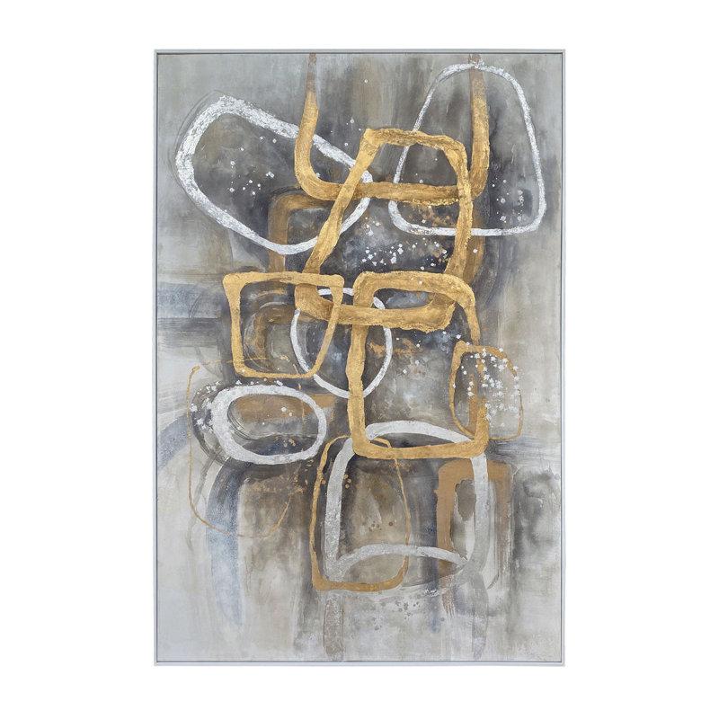 Berna Chains - Single Picture Frame Painting on Canvas