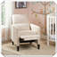 Fauteuil inclinable en tissu à poches latérales avec accoudoirs à pousser-1552230723