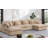 6 - Piece Chenille Sectional-1787956541