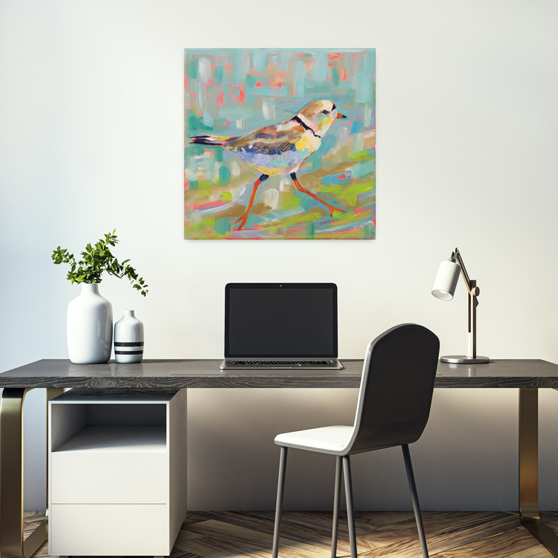 Pluvier côtier, oiseau, art côtier, H 18 po x l 18 po