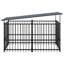 Wilfred 128cm H Steel Kennel