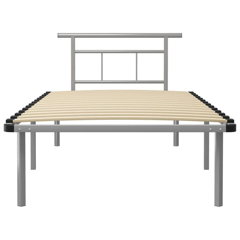 Barmore Bed, grey, 90 x 200 cm