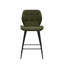 Skopelos Upholstered Counter Stool with Metal Frame-351232433