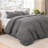 Washed Microfiber Duvet Cover Set-90165613-99309868