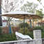 Grand parasol d'extérieur double face 14,8 pi avec manivelle (sans base)-8824423