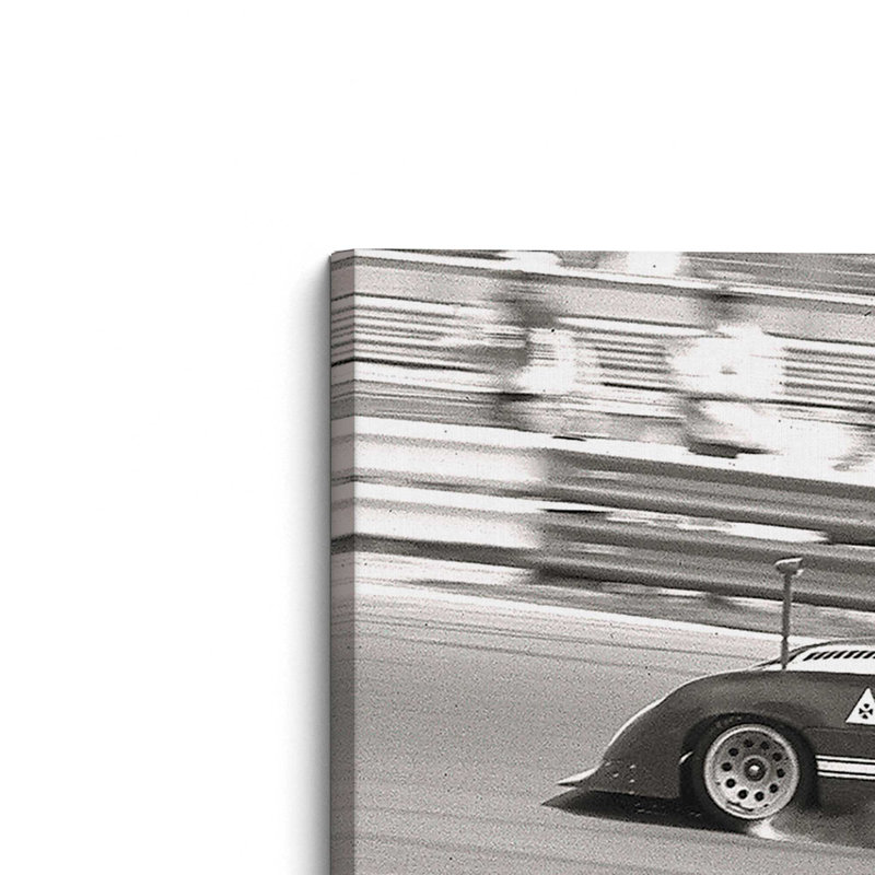 Lyell -Vintage Speed Blur Wrapped Canvas Print Canvas, 20" H x 30" W, Stretched Canvas
