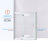 Unidoor-X 57" x 72" Rectangle Hinged Shower Enclosure-39783347-26338633