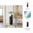 Contemporary Star Dust Swoosh Glass Vase-86748999