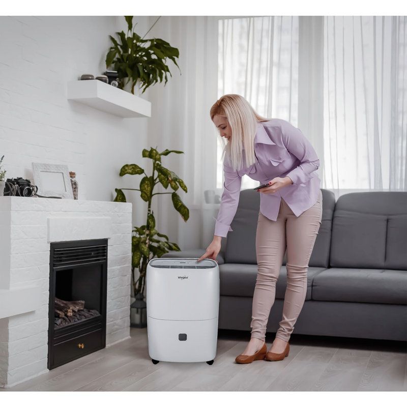 Whirlpool Console Dehumidifier, 30 Pint