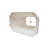 Royal Designs, Inc. BSO-710-14WH Rectangle Cut Corner Basic Lamp Shade, (6x8)" x (9x14)" x 10.5", White