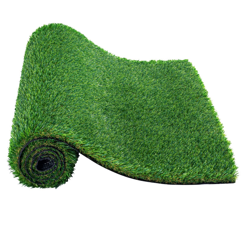 VEVOR 5 x 10 ft Green Artificial Grass Turf with Drainage Holes