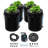 DWC Hydroponic System 5 Gal, 4 Buckets