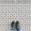 Riviera octogone garde gris avec taco 7-7 / 8 po X 7-7 / 8 po Carreau de porcelaine pour plancher et mur-112666036
