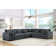 3 - Piece Corduroy Sectional