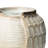 28.25"H Oversized Petals Textured Ceramic Jar Outdoor Floor Fountain With Pump And LED Light (KD)-880841857