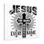Jesus The Name - Wrapped Canvas Print-63254416