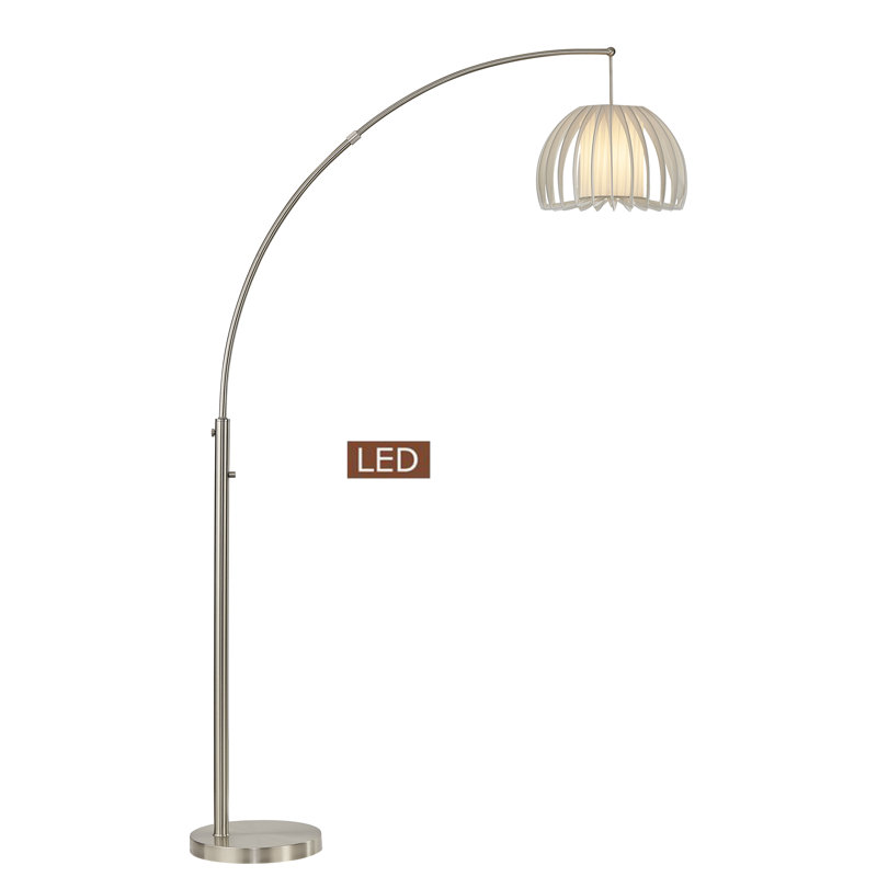 Artiva 83'' Chrome Arched Floor Lamp