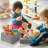 Sorbus Stackable Storage Woven Paper Rope Baskets 4-Piece Set-2080341860