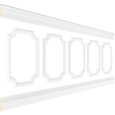 Lambris H 40 po x l 94 1/2 po x P 1/2 po