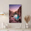 Art mural sur toile, "Desert Canyon Pool"-133522892