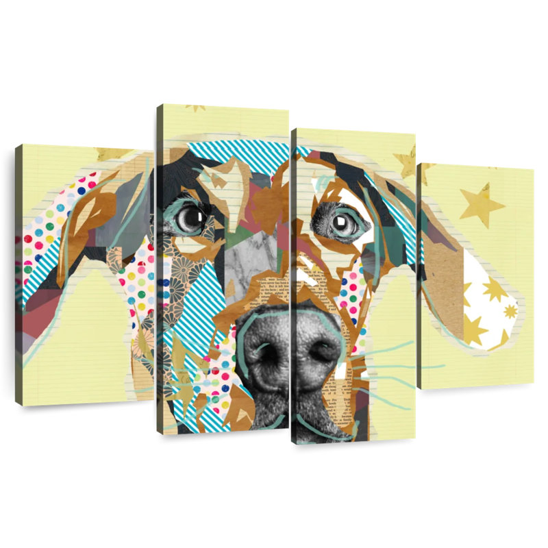 Brampt Doberman Collage, 22" H x 36" W