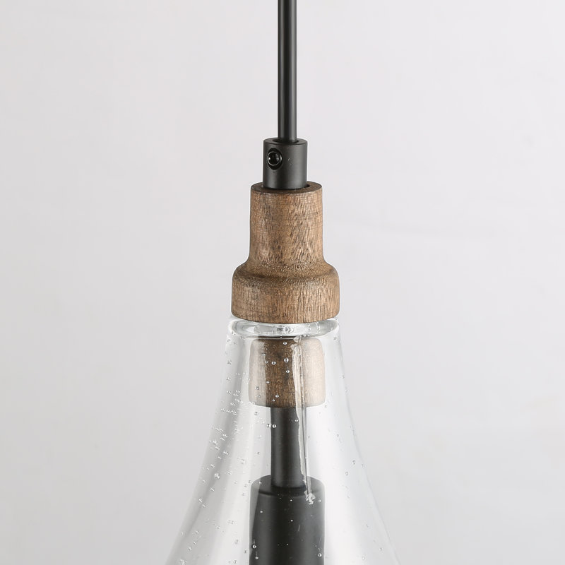 Luminaire suspendu unique en forme de goutte 1 lumière Farmhouse