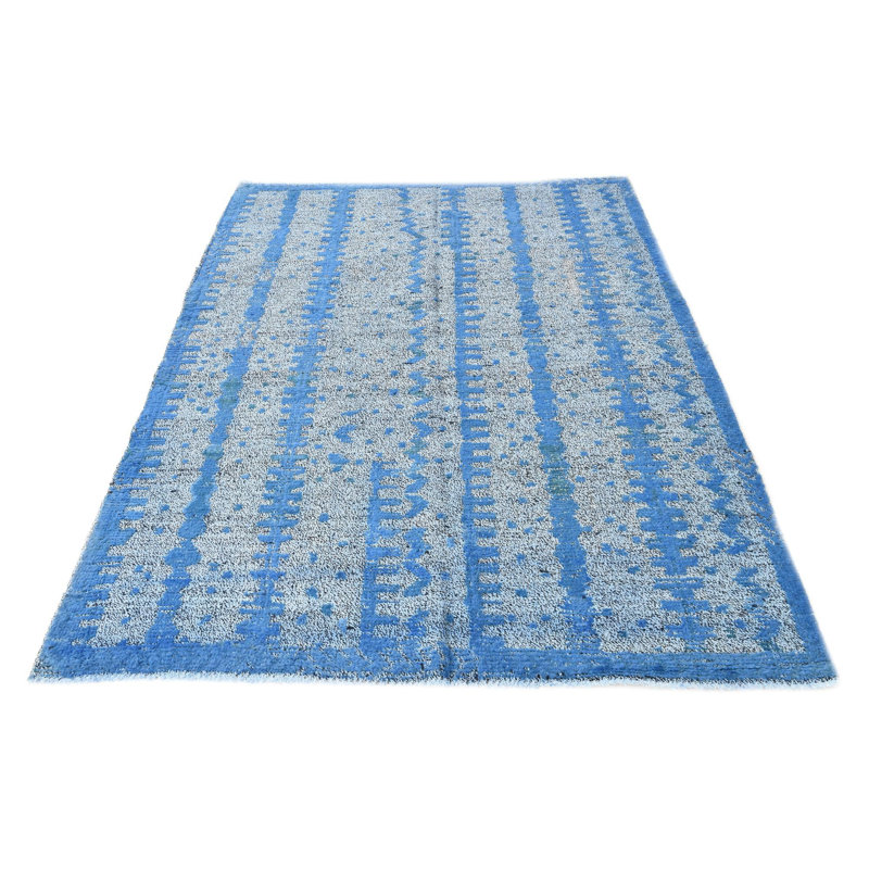 Tapis bleu Murry