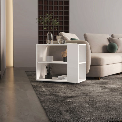 Table d'appoint, table de bout et canapé avec deux tablettes 19,7 po de hauteur