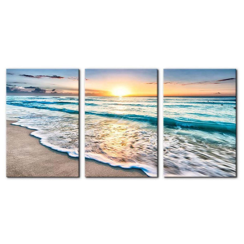 3 Piece Wrapped Canvas Wall Art, 60 cm H x 120 cm W