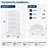 Sorbus 5 Pack Small Open Front Stackable Clothing Storage Bin – Closet & Wardrobe Organizer-130944579