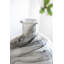 Vase - tourbillon noir et blanc