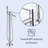 1 Freestanding Tub Filler with Hand Shower and Diverter-60181704