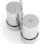 White Orchid Salt And Pepper Shaker Set
